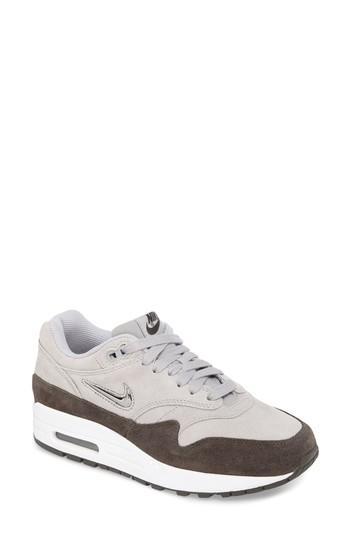 Women's Nike Air Max 1 Premium Sc Sneaker .5 M - Grey
