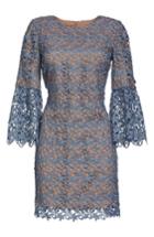 Women's Dress The Population Paige Crochet Shift Dress - White