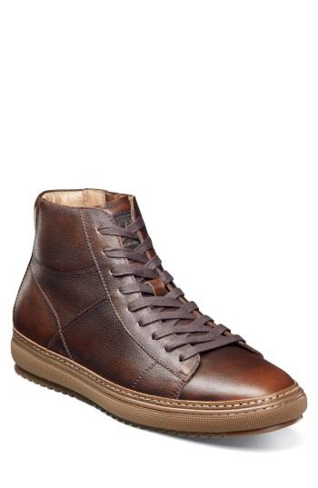 Men's Florsheim Crew Sneaker D - Brown
