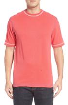 Men's Bugatchi Crewneck T-shirt - Red
