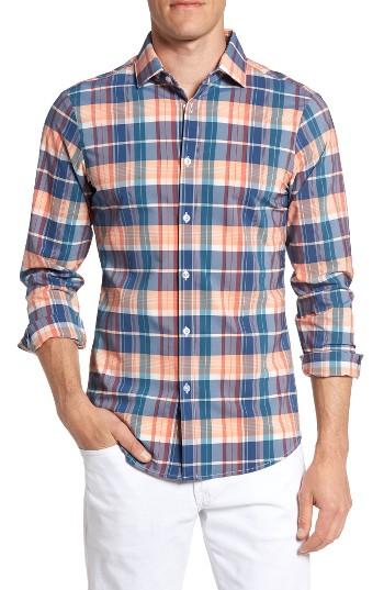 Men's Mizzen+main Potomac Madras Performance Sport Shirt
