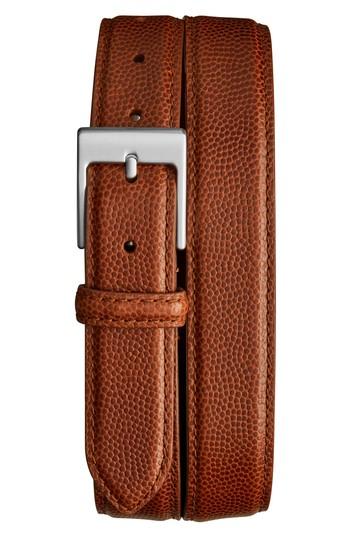 Men's Shinola Latigo Leather Belt - Bourbon