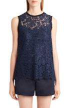Women's Dolce & Gabbana Lace Top Us / 40 It - Blue