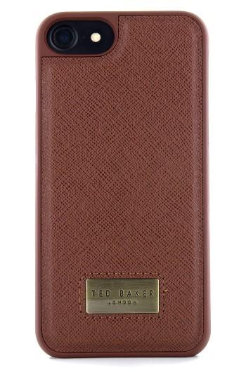 Ted Baker London Haliday Iphone 7 & 7 Case - Brown
