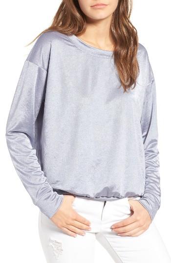 Women's Socialite Metallic Pullover