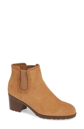 Women's Jack Rogers Pippa Waterproof Bootie M - Brown