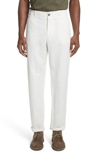 Men's Eidos Napoli Morgan Cotton Chinos R - White