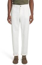 Men's Eidos Napoli Morgan Cotton Chinos R - White