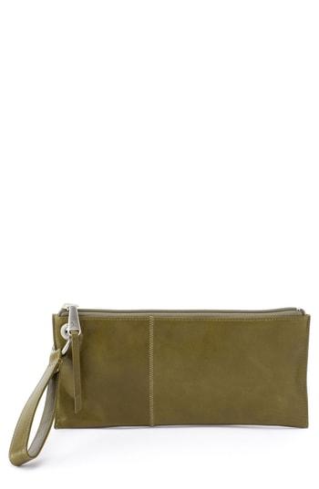 Women's Hobo 'vida' Leather Clutch - Yellow