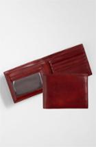 Men's Bosca Id Flap Leather Wallet -