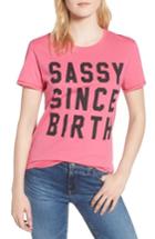 Women's Prince Peter Sassy Since Birth Tee, Size - Pink