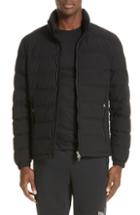 Men's Ea7 Lightweight Puffer Jacket - Black