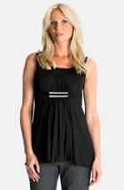 Women's Eva Alexander For Maternity 'eva' Gathered Maternity Tank
