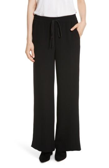 Women's Rebecca Taylor Wide Leg Crepe Pants