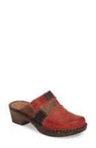 Women's Josef Seibel Rebecca 33 Mule -5.5us / 36eu - Red