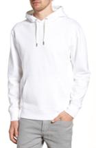 Men's J.crew Garment Dyed French Terry Hoodie - White