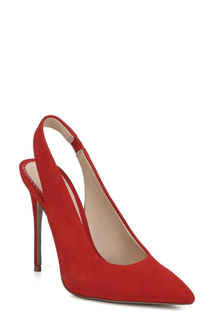 Women's Sam Edelman Dierdra Pump M - Red