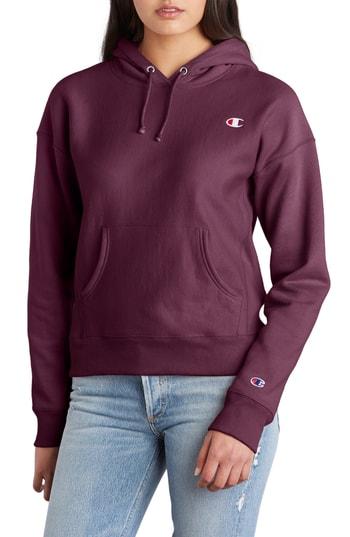 Women's Champion Reverse Weave Hoodie - Purple