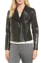 Women's Emerson Rose Leather Jacket - Black