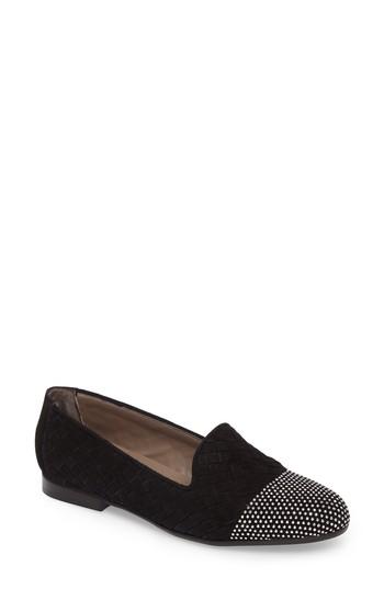 Women's Sesto Meucci Nicia Flat N - Black
