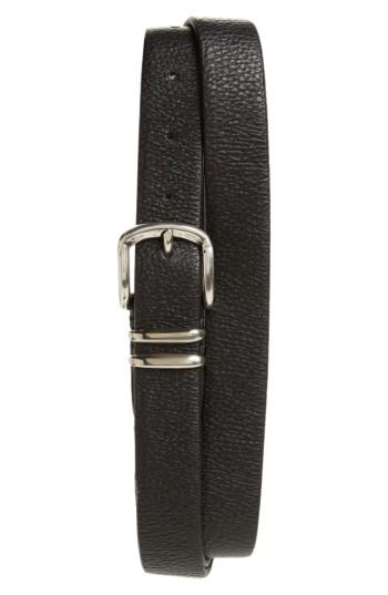 Men's Eleventy Leather Belt 0 Eu - Black