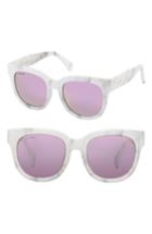 Women's Perverse Roman 50mm Mirrored Sunglasses -