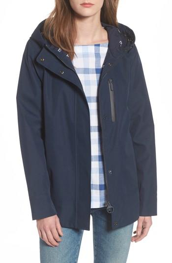 Women's Barbour Glaciers Raincoat Us / 14 Uk - Blue