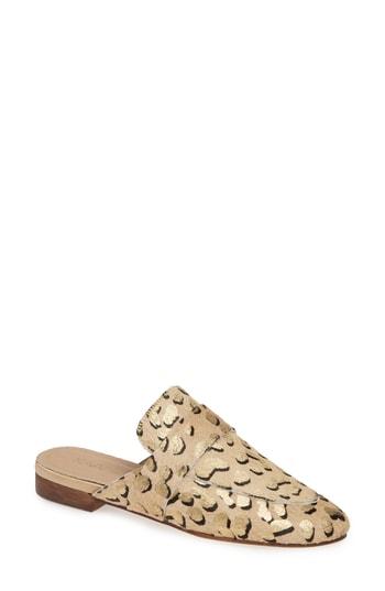 Women's Kaanas Milan Genuine Calf Hair Mule M - Brown