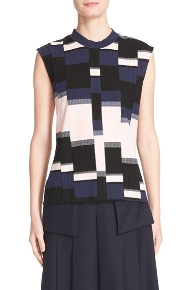 Women's Public School Multicolor Rib Knit Tank