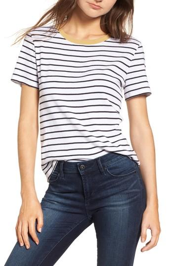 Women's Bp. Cotton Blend Tee, Size - Brown