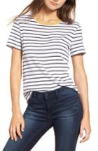 Women's Bp. Cotton Blend Tee, Size - Brown