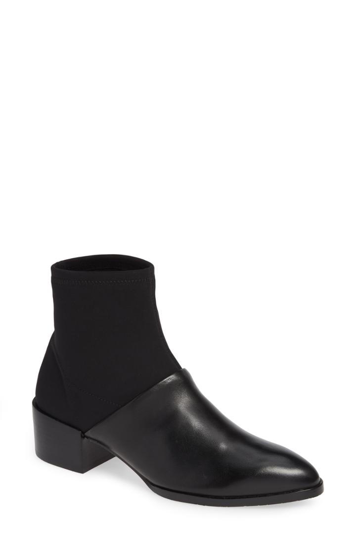 Women's Donald Pliner Dideon Block Heel Bootie .5 M - Brown