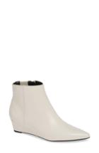 Women's Calvin Klein Gael Wedge Bootie .5 M - White
