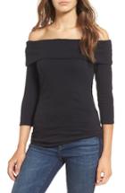 Women's Hinge Off The Shoulder Stretch Jersey Top