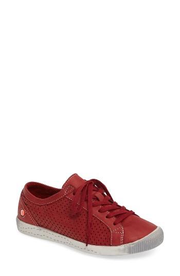 Women's Fly London Ica Sneaker .5-6us / 36eu - Red