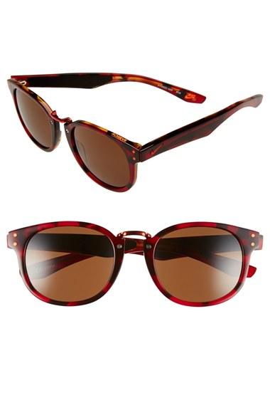 Women's Nike 'achieve' 52mm Sunglasses - Red Tortoise