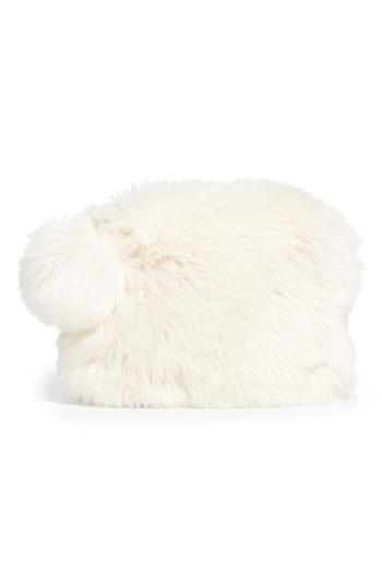 Nordstrom At Home Cuddle Up Faux Fur Pouch -