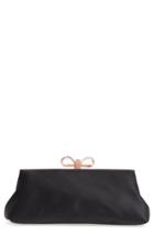 Ted Baker London Small Coletta Bow Satin Clutch -