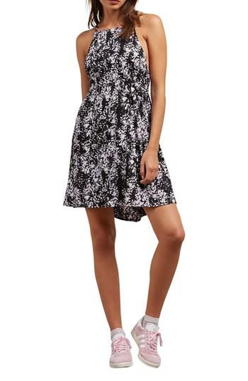 Women's Volcom Sidesnaked Strappy Dress - Black