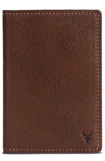 Men's Trask Jackson Passport Cover - Brown