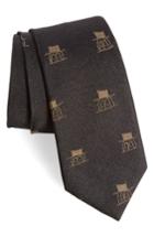 Men's Alexander Olch Little Guy Woven Silk Tie