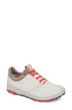 Women's Ecco Biom 2 Hybrid Gore-tex Golf Shoe -5.5us / 36eu - White