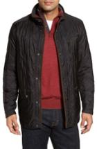 Men's Paul & Shark Fleece Lined Quilted Jacket, Size - Black