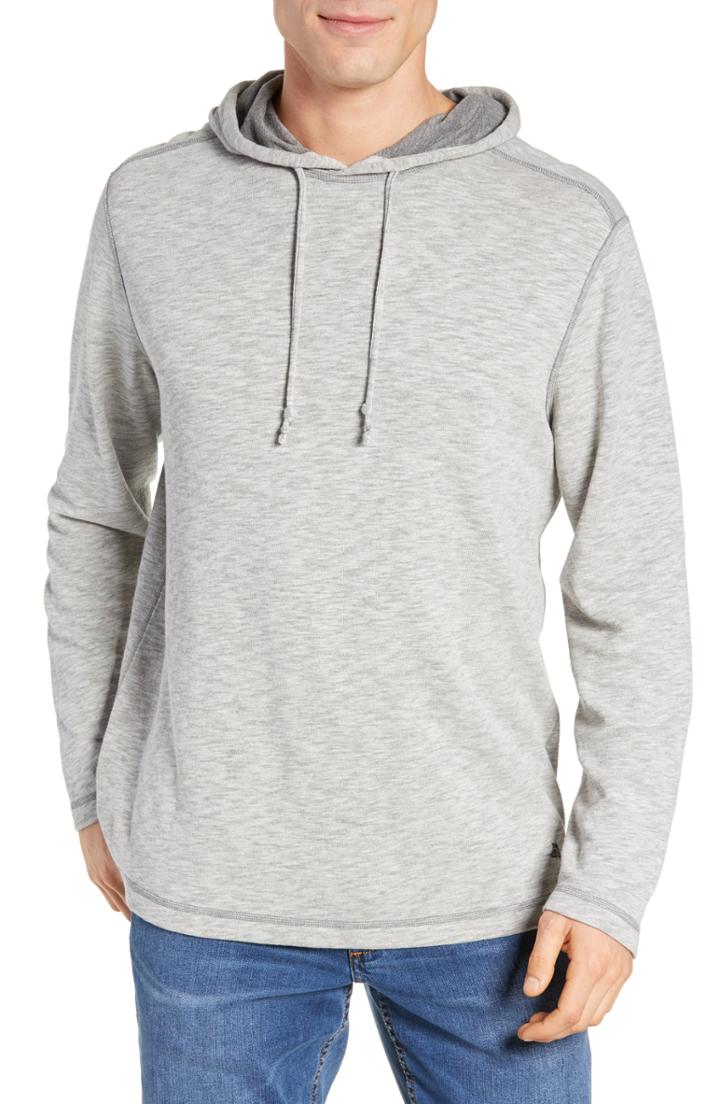 Men's Tommy Bahama Sea Glass Reversible Hoodie - Black
