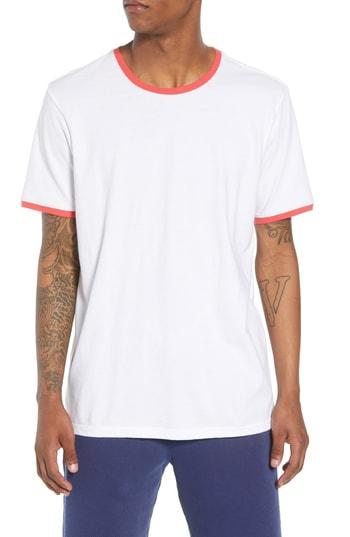 Men's The Rail Vintage Ringer T-shirt - White