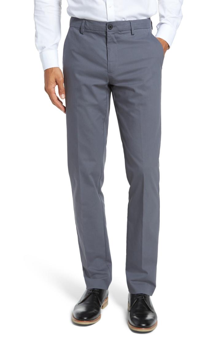 Men's Bonobos Slim Fit Tech Chinos X 34 - Grey
