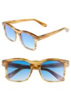 Women's Wildfox Gaudy Zero 51mm Flat Square Sunglasses - Sierra Tortoise