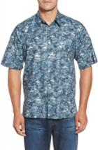 Men's Tori Richard Pike Place Classic Fit Camp Shirt - Blue