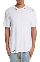 Men's Drifter Cobain Distressed Oversize T-shirt - White