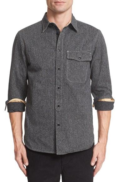 Men's Rag & Bone Cpo Woven Cotton Shirt